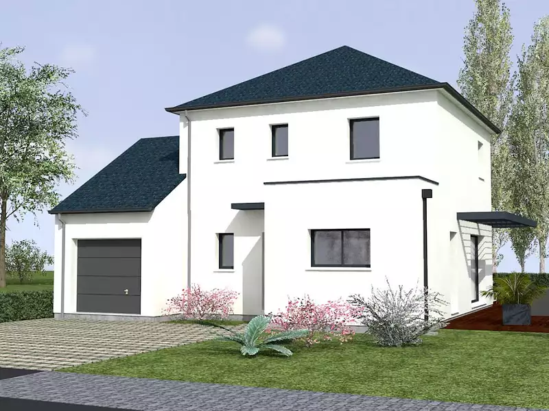 Maison neuve, 132,39 m² - Les Bois d'Anjou (49250)