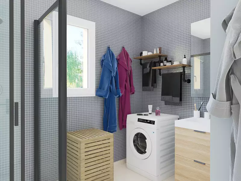Maison neuve, 71,77 m² - Londinières (76660)