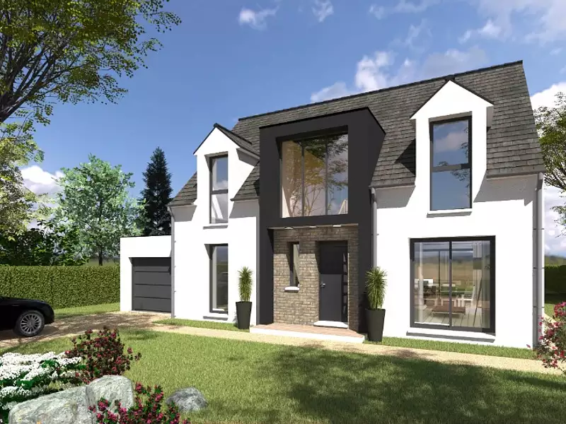 Maison neuve, 104 m² - Boussy-Saint-Antoine (91800)