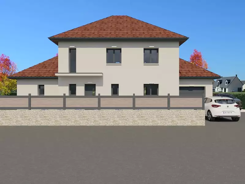 Maison neuve, 130 m² - Cressin-Rochefort (01350)