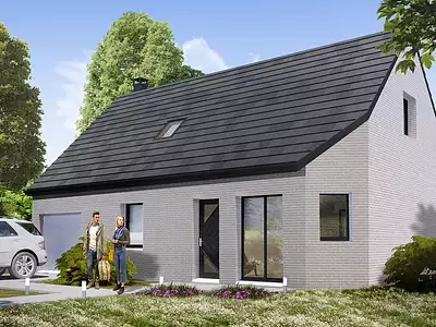 Maison neuve, 102,37 m²