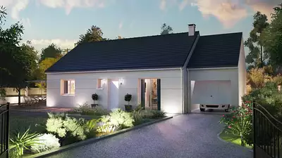 Maison neuve, 74,28 m²