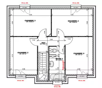 Maison neuve, 100 m²
