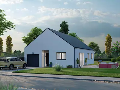 Maison neuve, 89,5 m²