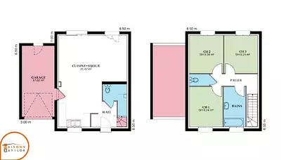 Maison neuve, 96 m²