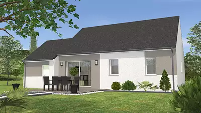 Maison neuve, 73 m²