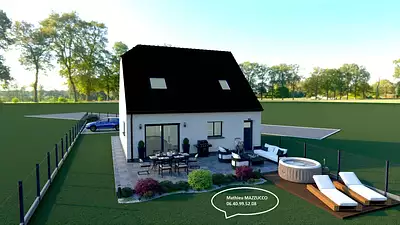 Maison neuve, 90 m²