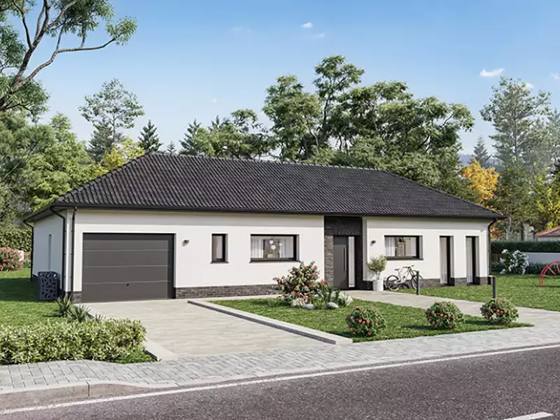 Maison neuve, 130 m² - Sailly-Labourse (62113)