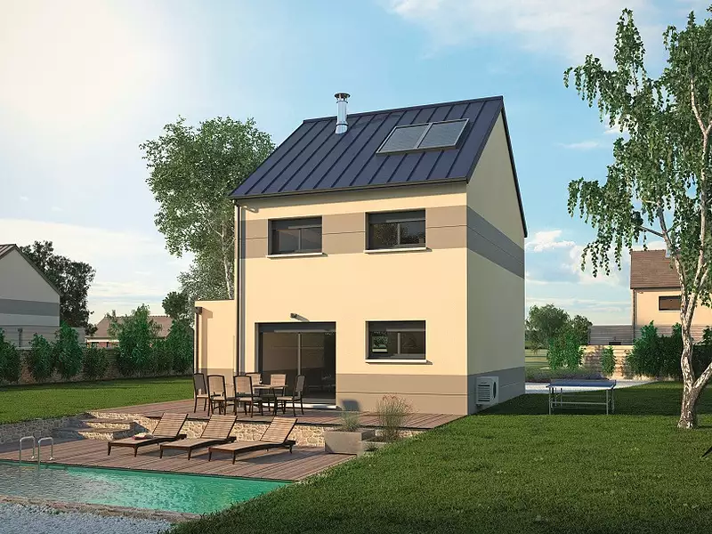 Maison neuve, 90 m² - Bièvres (91570)