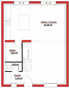 Maison neuve, 96 m²