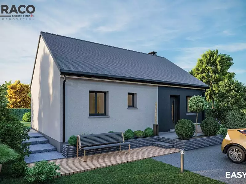 Maison neuve, 65 m² - Gisors (27140)