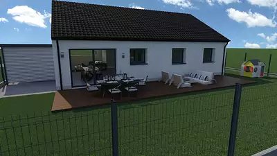 Maison neuve, 93 m²