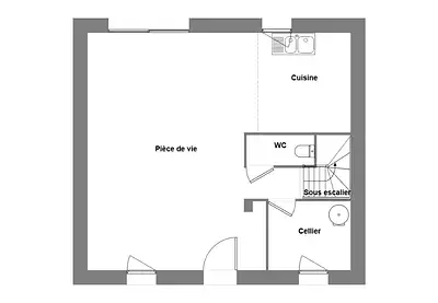 Maison neuve, 72 m²