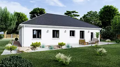 Maison neuve, 71 m²