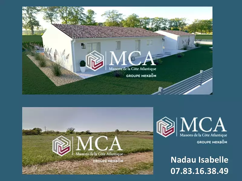 Terrain à bâtir, 1 000 m² - Montlieu-la-Garde (17210)