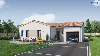 Maison neuve, 74 m²