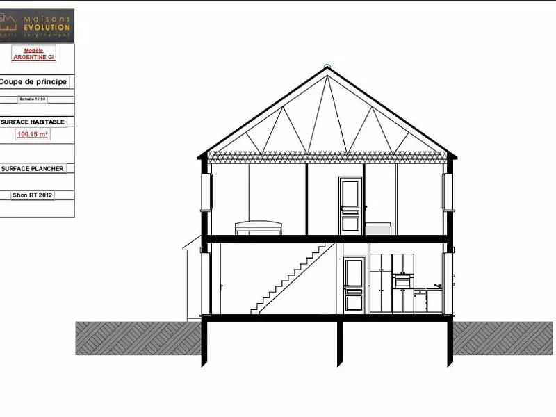 Maison neuve, 100 m² - Ollainville (91340)