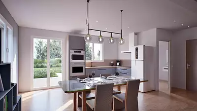 Maison neuve, 100,23 m²