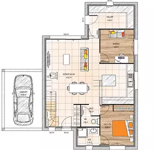 Maison neuve, 132 m²