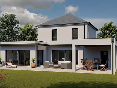 Maison neuve, 124 m²