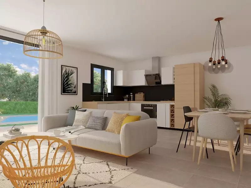 Maison neuve, 78 m² - Tauxigny-Saint-Bauld (37310)