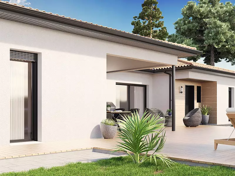 Maison neuve, 139 m² - Sadirac (33670)