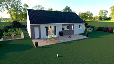 Maison neuve, 88,19 m²
