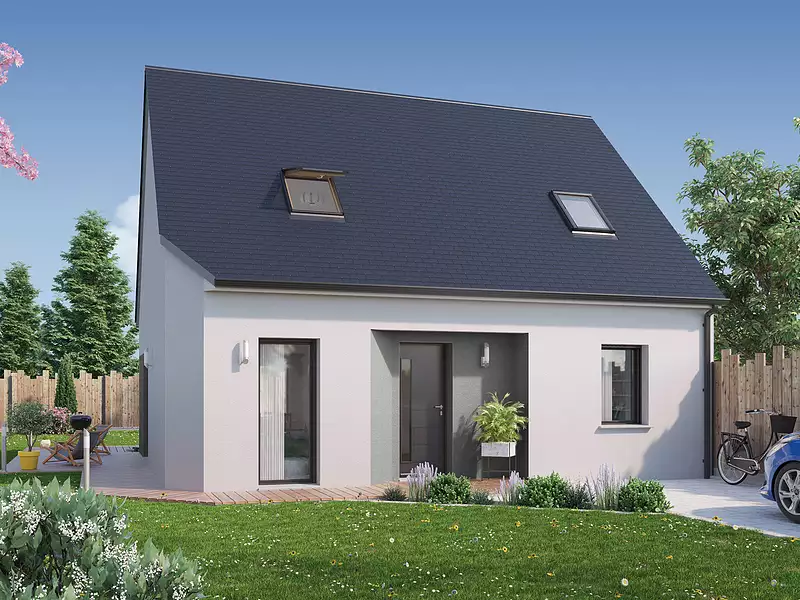 Maison neuve, 95 m² - Moret-sur-Loing (77250)