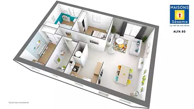 Maison neuve, 79 m²