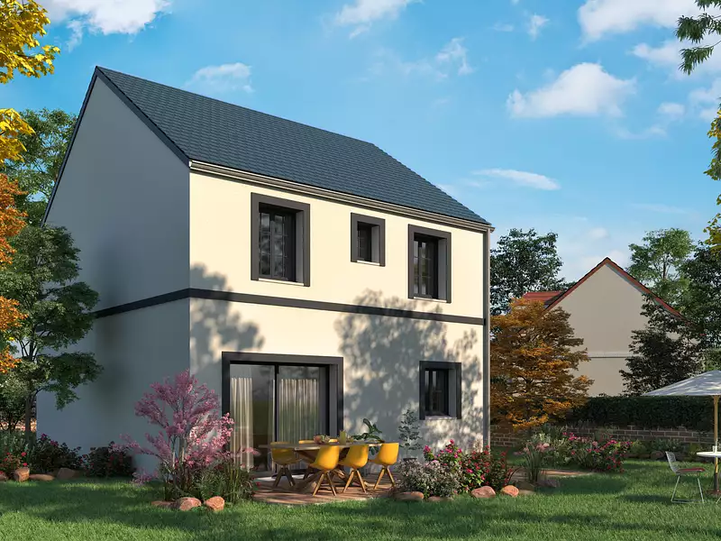 Maison neuve, 91,67 m² - Éragny (95610)