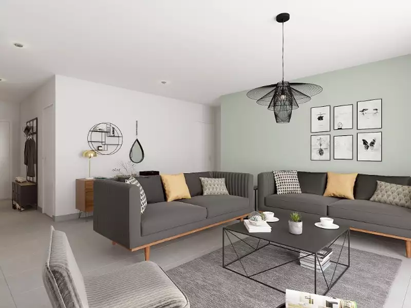 Maison neuve, 100 m² - Barlin (62620)