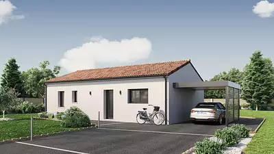 Maison neuve, 74 m²