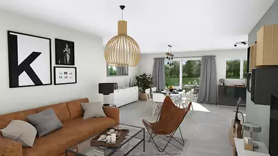 Maison neuve, 75 m²