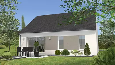 Maison neuve, 76 m²