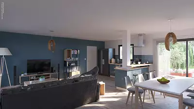 Maison neuve, 93 m²