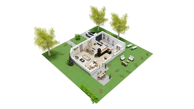 Maison neuve, 102,37 m²
