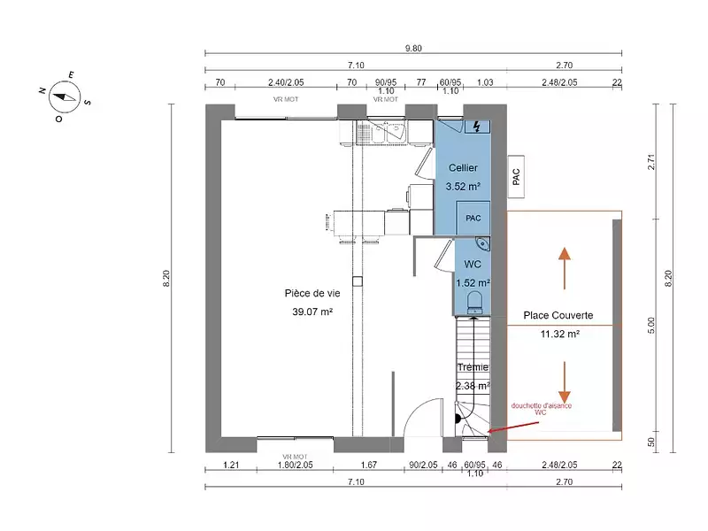 Maison neuve, 87 m² - Ballainvilliers (91160)