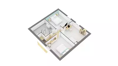 Maison neuve, 90 m²