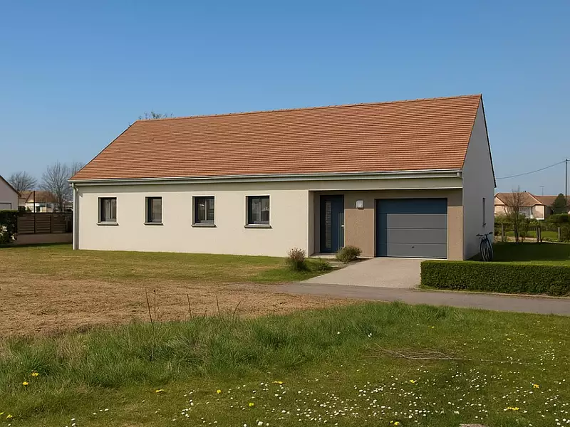 Maison neuve, 95 m² - Monchecourt (59234)