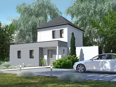 Maison neuve, 93,67 m²