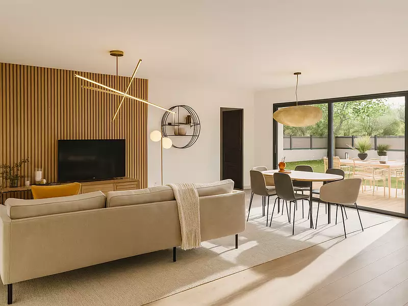 Maison neuve, 90 m² - Bévenais (38690)