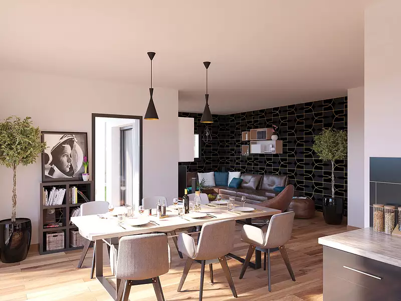 Maison neuve, 148 m² - Monnaie (37380)
