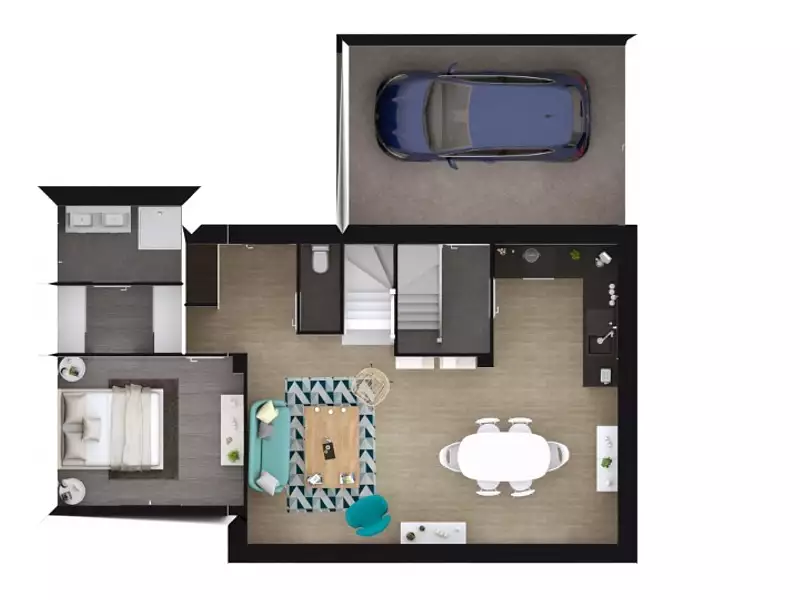 Maison neuve, 84 m² - Riantec (56670)