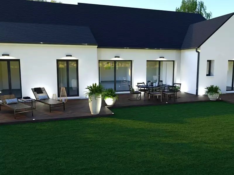 Maison neuve, 120 m² - Neuillay-les-Bois (36500)