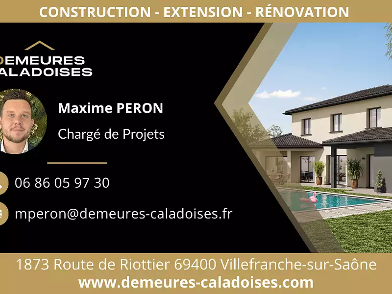 Maison neuve, 120 m² - Frontenas (69620)