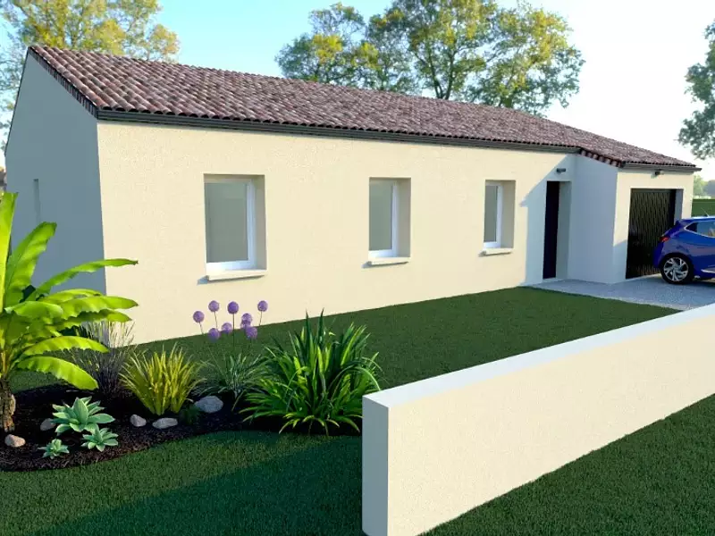 Maison neuve, 80 m² - Saint-Michel-en-l'Herm (85580)