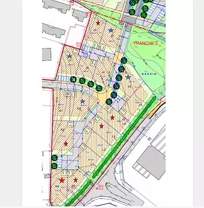 Terrain à bâtir, 590 m²