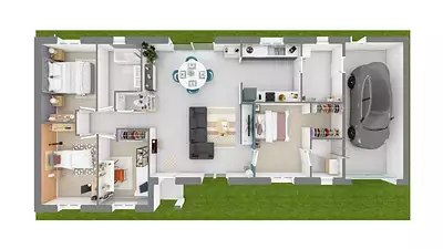 Maison neuve, 116 m²