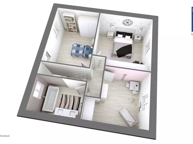 Maison neuve, 97 m² - Epinay-sur-Orge (91360)