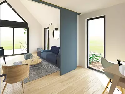 Maison neuve, 50 m²